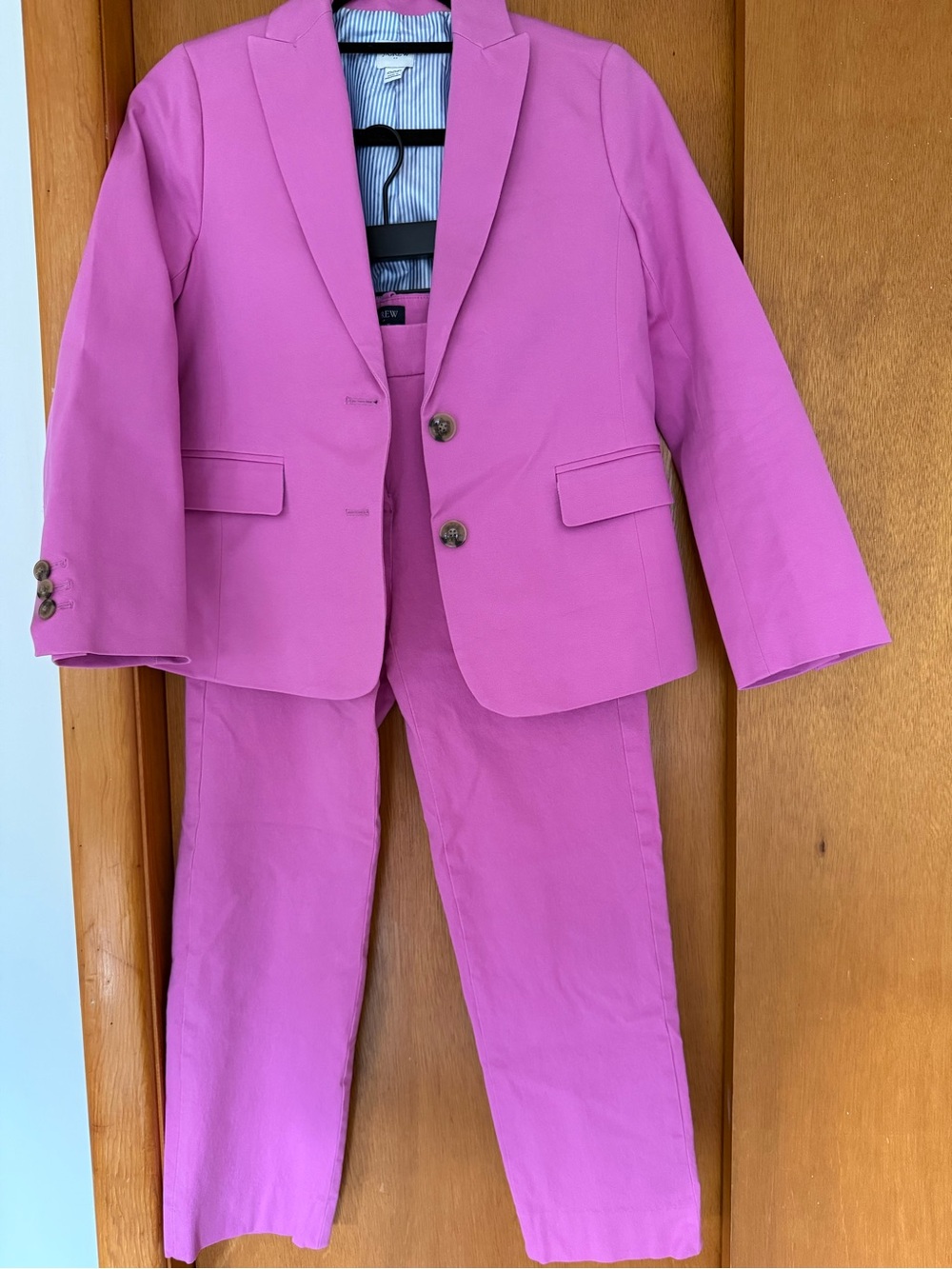 J. Crew Pink Women's Blazer and Pants Set